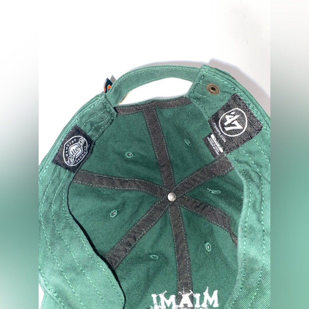 Miami Hurricanes Green Cap‎ - Picture 5 of 6
